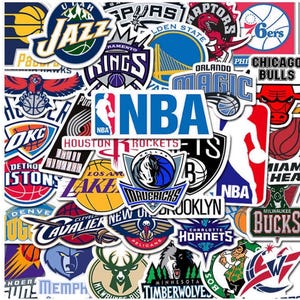 32-delige NBA-plakboeksticker -- Filofax-stickers -- Plannerstickers -- Decoratiestickers -- Gestanste stickers Waterdicht