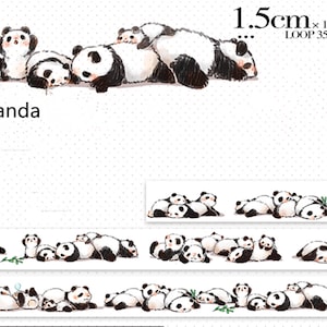 Panda Washi Tape 15mm x 10M Washi Tape
