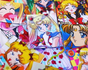 56pcs Scrapbook Sticker --Filofax Stickers--Bullet Journal Sticker-- Planner Stickers--Sailor Moon