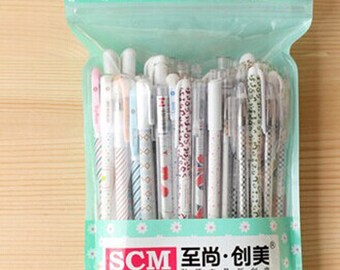 SALE~Set of 50pcs gel pens for drawing, scrapbook, writing, sign