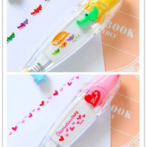 VERKAUF! Dekoration Tape Pen für Planer, DIY Scrapbooking, Tagebuch --- 4 Styles zur Auswahl Bild 2