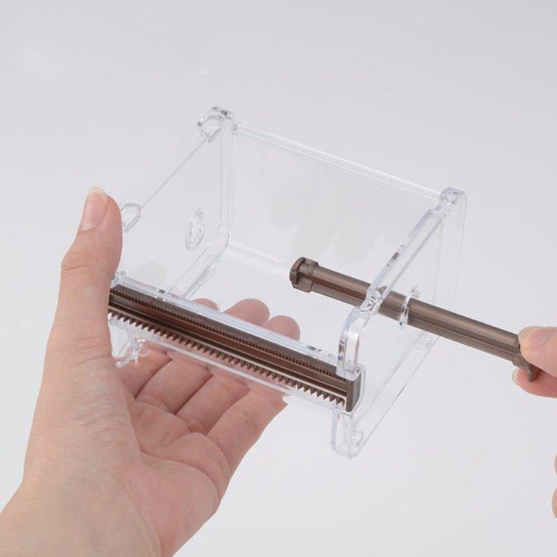 1 Layer Washi Tape Dispenser Storage Case Masking Tape Organizer Tape Holder Tape Cutter image 3