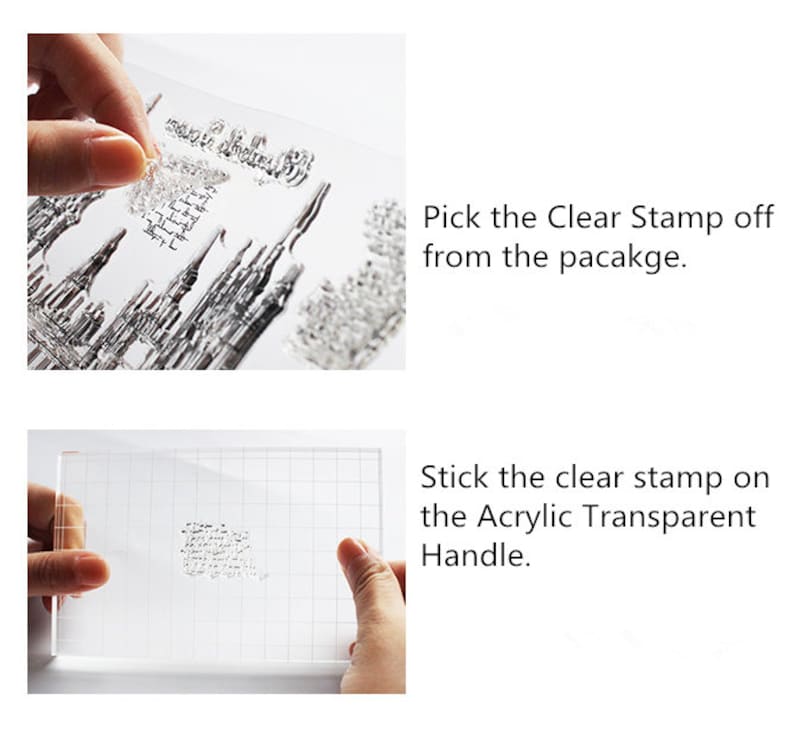 Plants Notes Clear Stamps Set No.20 11 X 16cm Stamp Etsy