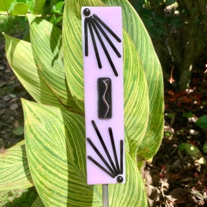 Fused Glass Flower Pot Stakes