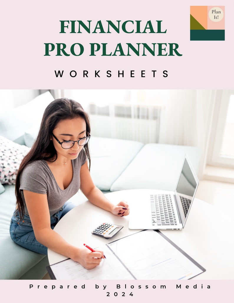 2024 Financial Planner, 2024 Budgeting Guide, 2024 Budget Tracker, Daily Budget Planner, Digital