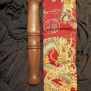 New handcrafted walnut wood tai chi ruler