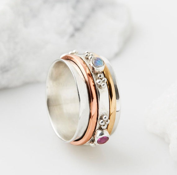 Meditation rings etsy discount
