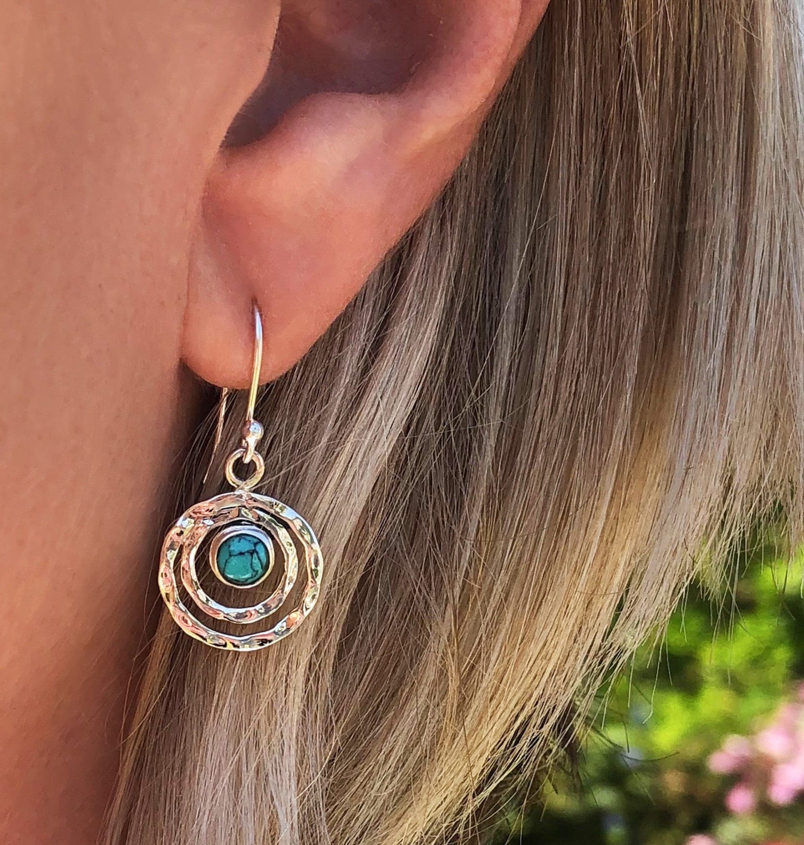 Turquoise Earrings, Pearl Earrings, Silver Earrings, Infinity Earrings, Gemstone Earrings, Birthstone Earrings, Drop Earrings
