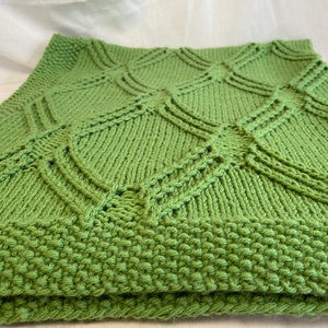 Small Beginnings Big Dreams Blanket Knitting Pattern