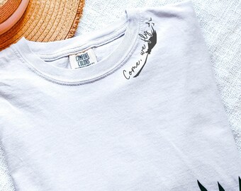 Come We Fly, Halloween T Shirt, Funny Halloween T Shirt, Fall Shirt, Womens Halloween Shirt, Halloween Shirt Women, Comfort Colors