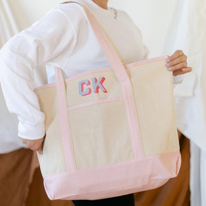 Monogrammed Tote Bags  Personalized Tote Bags by Lands' End