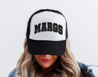 Margs Trucker Hat, Mesh trucker hats, Snapback trucker hat, Stylish trucker hat, Cool trucker hat, Fashion trucker hat, Trendy trucker hat