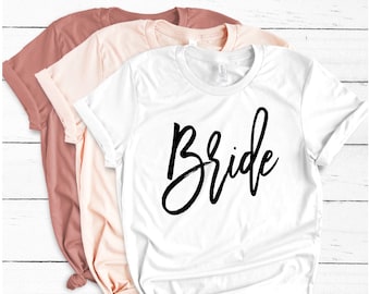 Bride Tshirt, I Said Yes, Wifey Shirt, Just Married Shirts, Gift for Wife, Engagement Gift, Honeymoon Gift, Bride, Shirt, Wifey, honeymoon
