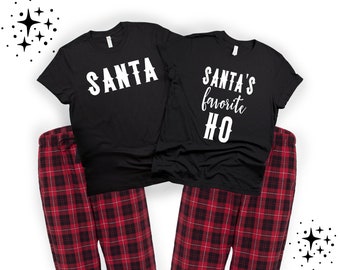 Couples funny christmas pajamas Clearance
