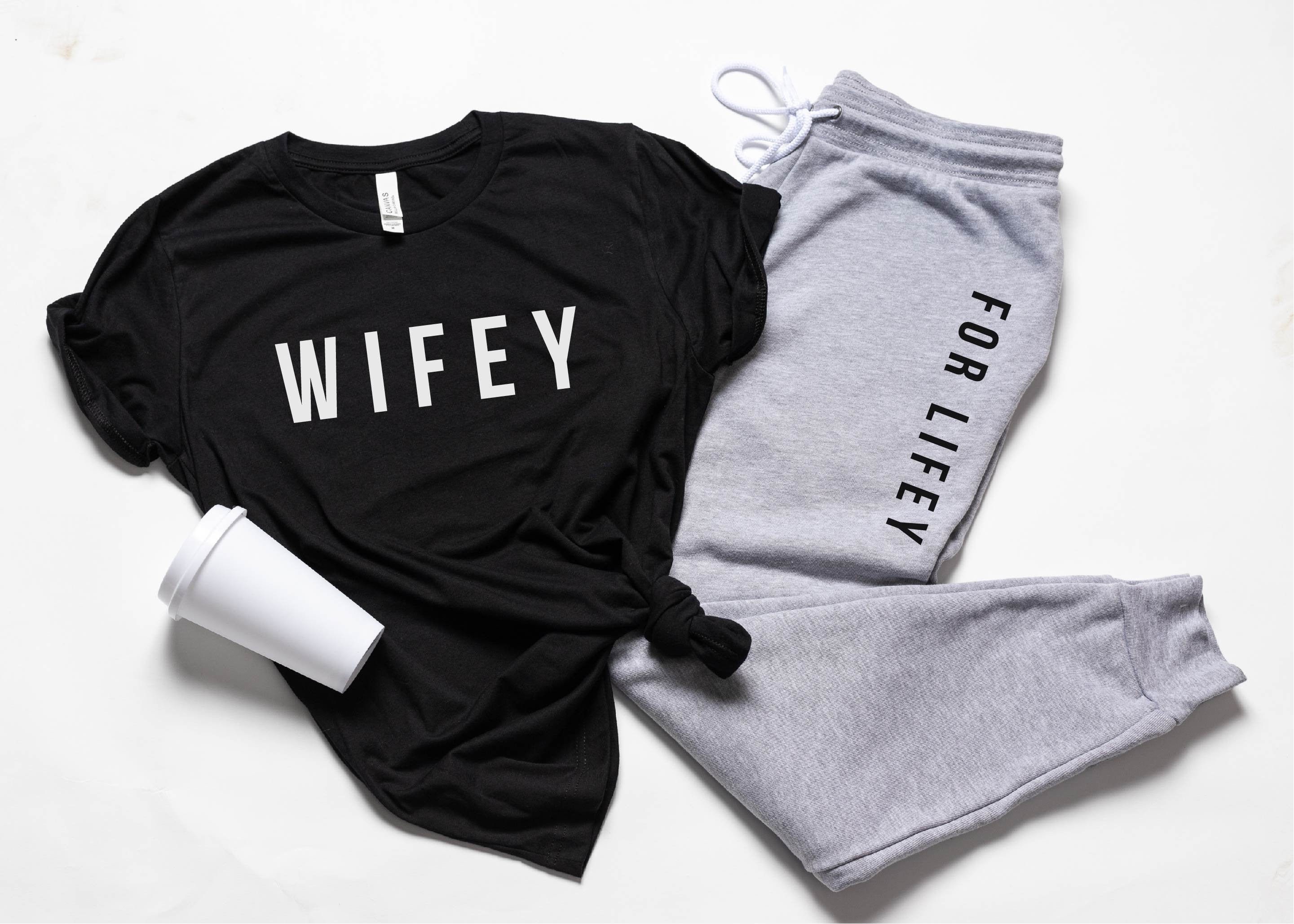 Wifey for Lifey Shirt - Etsy