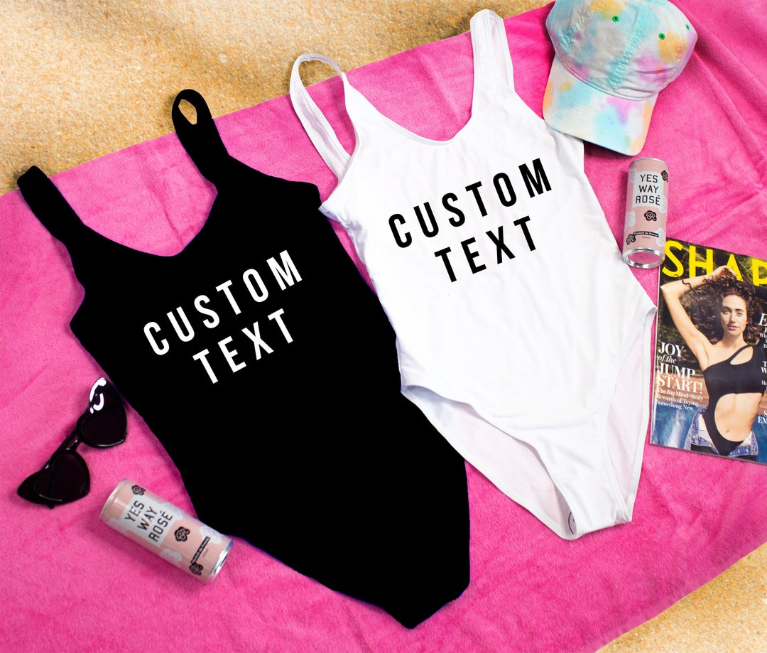 Custom Bathing Suits Custom Bachelorette Bathing Suits Etsy