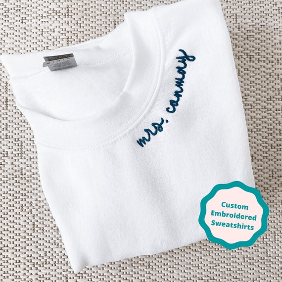 Custom Embroidered Sweatshirt 