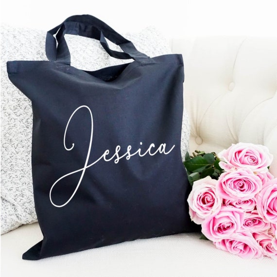 Bridesmaid Tote Wedding Party Gift Personalized Tote | Etsy