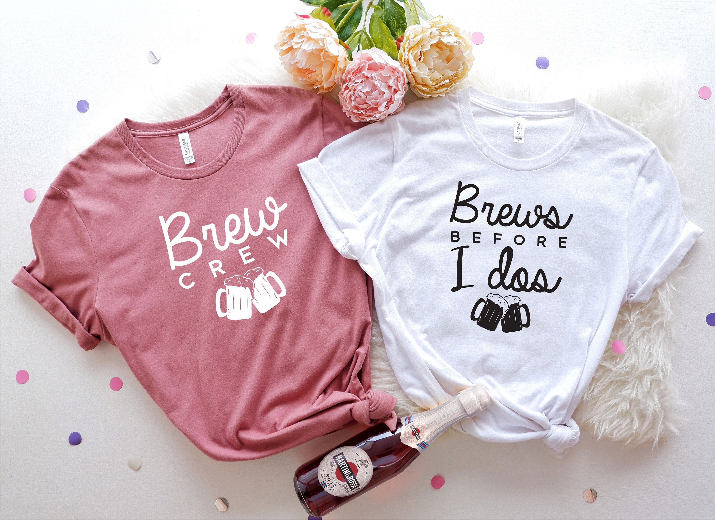 Brew Crew Bachelorette Party Shirts 