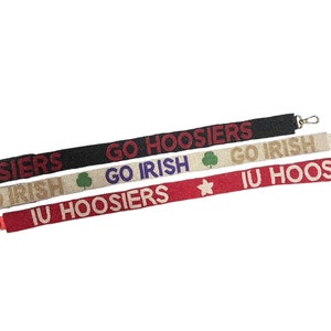 Stadium Bag Strap, Gameday Bag Strap, Beaded Bag Strap, Graduation Gift, Graduation, Gameday Bag Strap Beaded Game Day Bag Strap, Game Day image 9