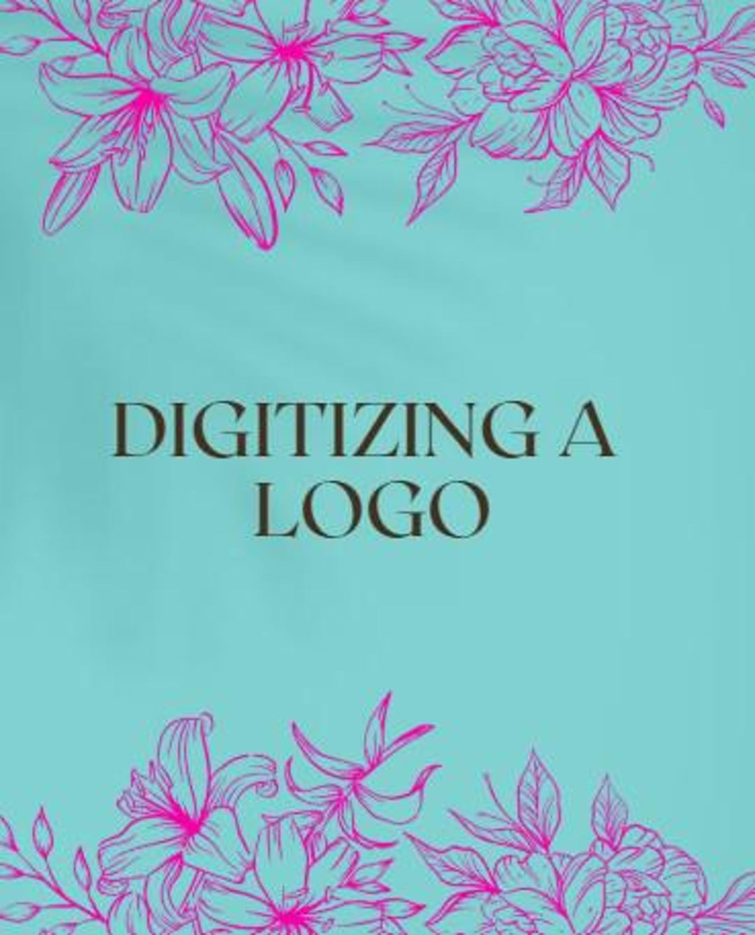 Logo Digitizing Service - Etsy
