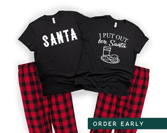 Christmas Pun Shirts for Couples , Funny Matching Couples