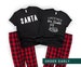 Adult Christmas Pajamas, Couples Christmas Shirts, Couples Christmas Pajamas, Holiday Pajamas, I put out for Santa, Christmas Pjs 