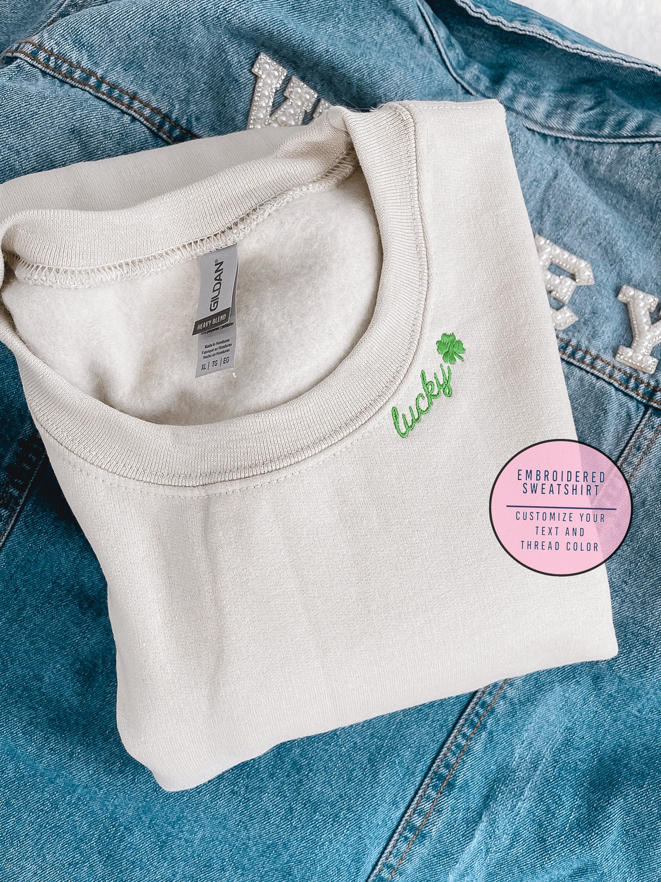 Custom Embroidered Sweatshirt 