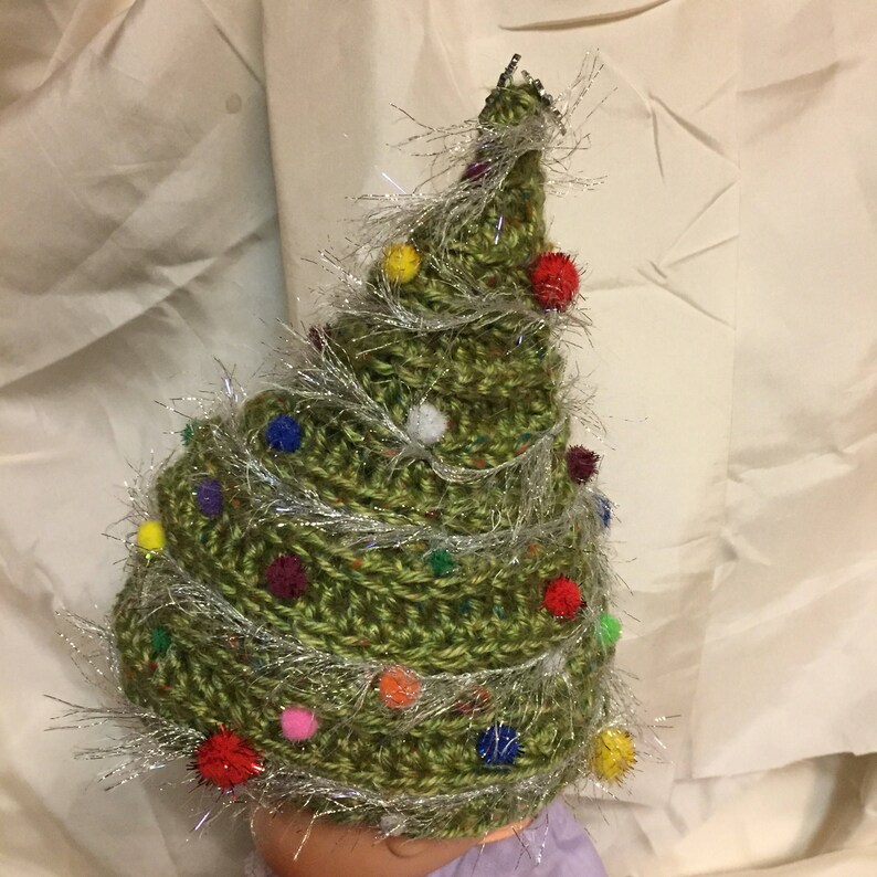 Christmas Tree Hat Crochet Baby Hat Soft Hat Infant Cap Etsy