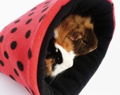 CUSTOM COLOURS Double Padded Fleece Sleeping Bag for Guinea Pigs and Other Small Pets