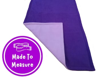 CUSTOM SIZE & COLOURS Fleece Cage Liner with Absorbent Core for Guinea Pigs, Pygmy Hedgehogs and other Small Pets | Made to Fit Your Cage