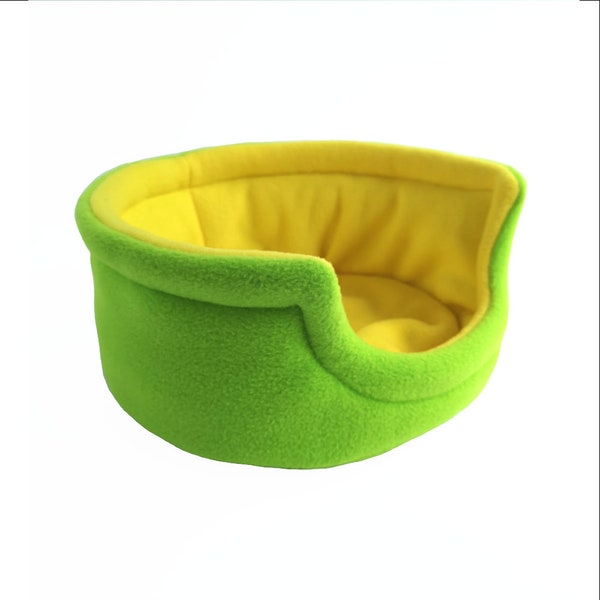 CUSTOM COLOURS Guinea Pig Fleece Bed