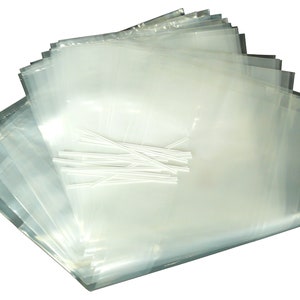  Small Plastic Bags, Mini Tiny Bags, Thick, Clear, 8mil