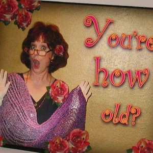 Humorous Birthday Card, Funny Birthday Card, Roses Birthday Card, OOAK Birthday Card, Texas Birthday Card