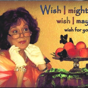 Birthday Card, Funny Birthday Card, Birthday Wishes, Happy Birthday Card, OOAK Birthday Card, Peaches Birthday, Texas Birthday Card