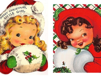 Instant download high resolution digital download Retro Christmas 1