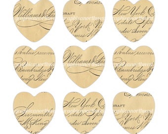 Digital File Instant download Script Hearts