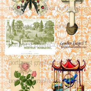 Instant download high resolution digital download In the Garden Project 4