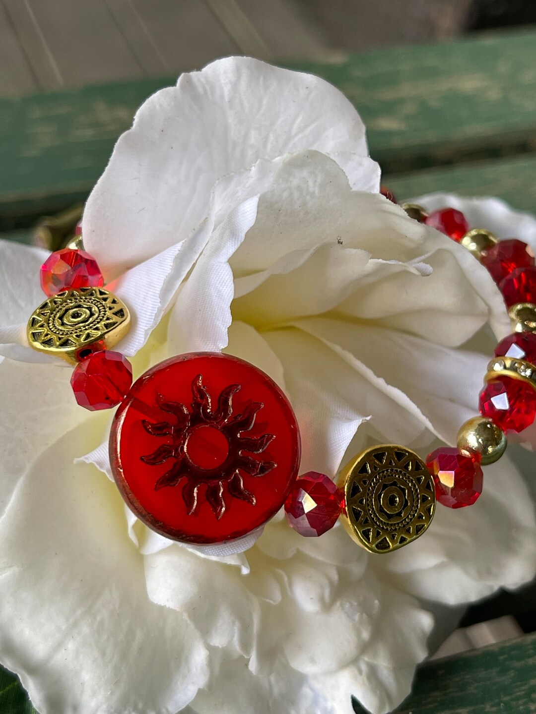 Sunshine Bracelet Stack - Passionfruit