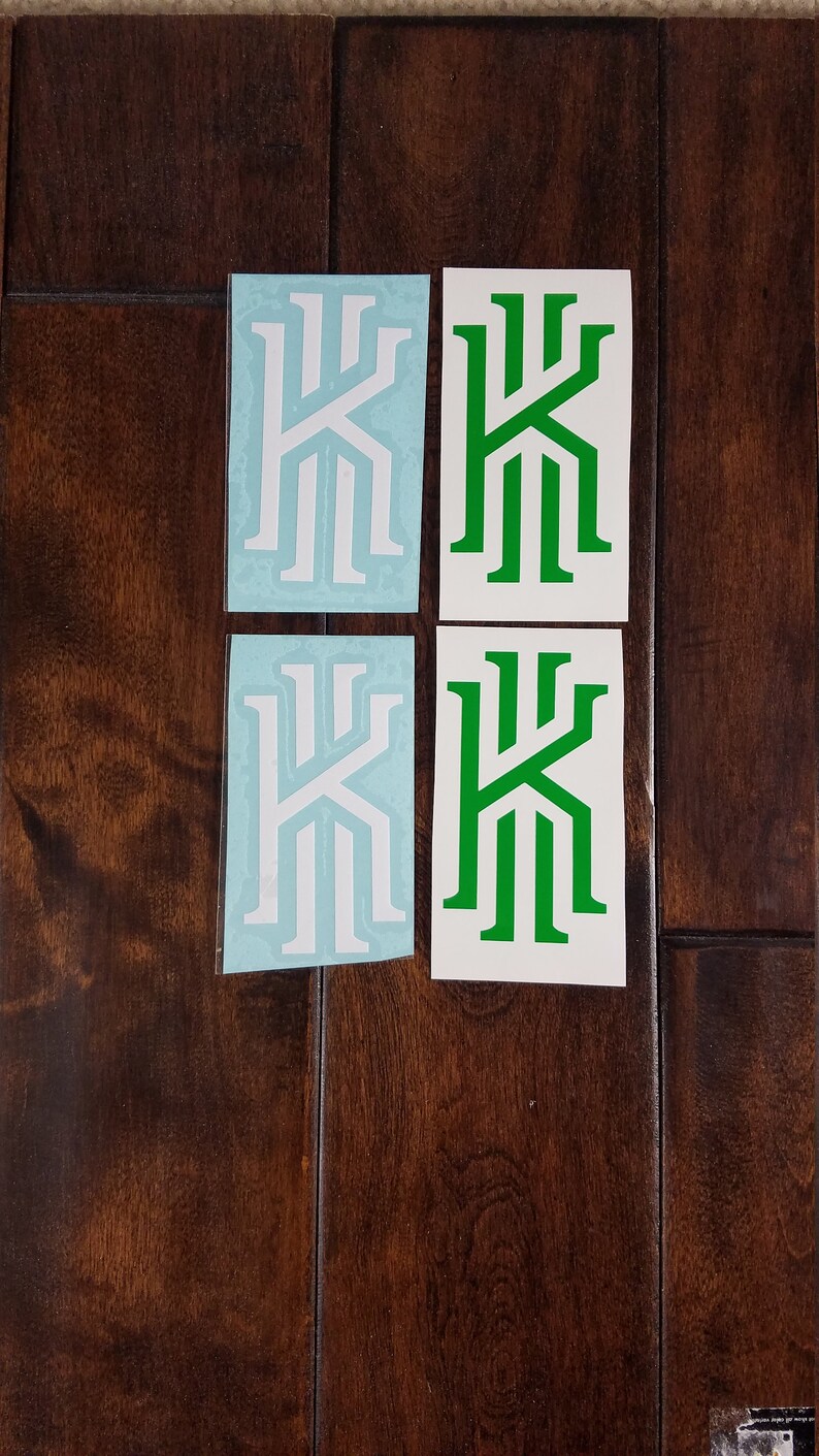 Kyrie Irving 4 Pack Decal Boston Celtics Nba Crossover Uncle Etsy