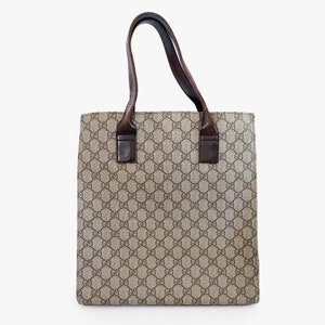 Gucci supreme canvas bag discount