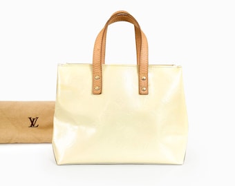 Authentic LOUIS VUITTON Reade PM Monogram Vernis Small Tote Bag