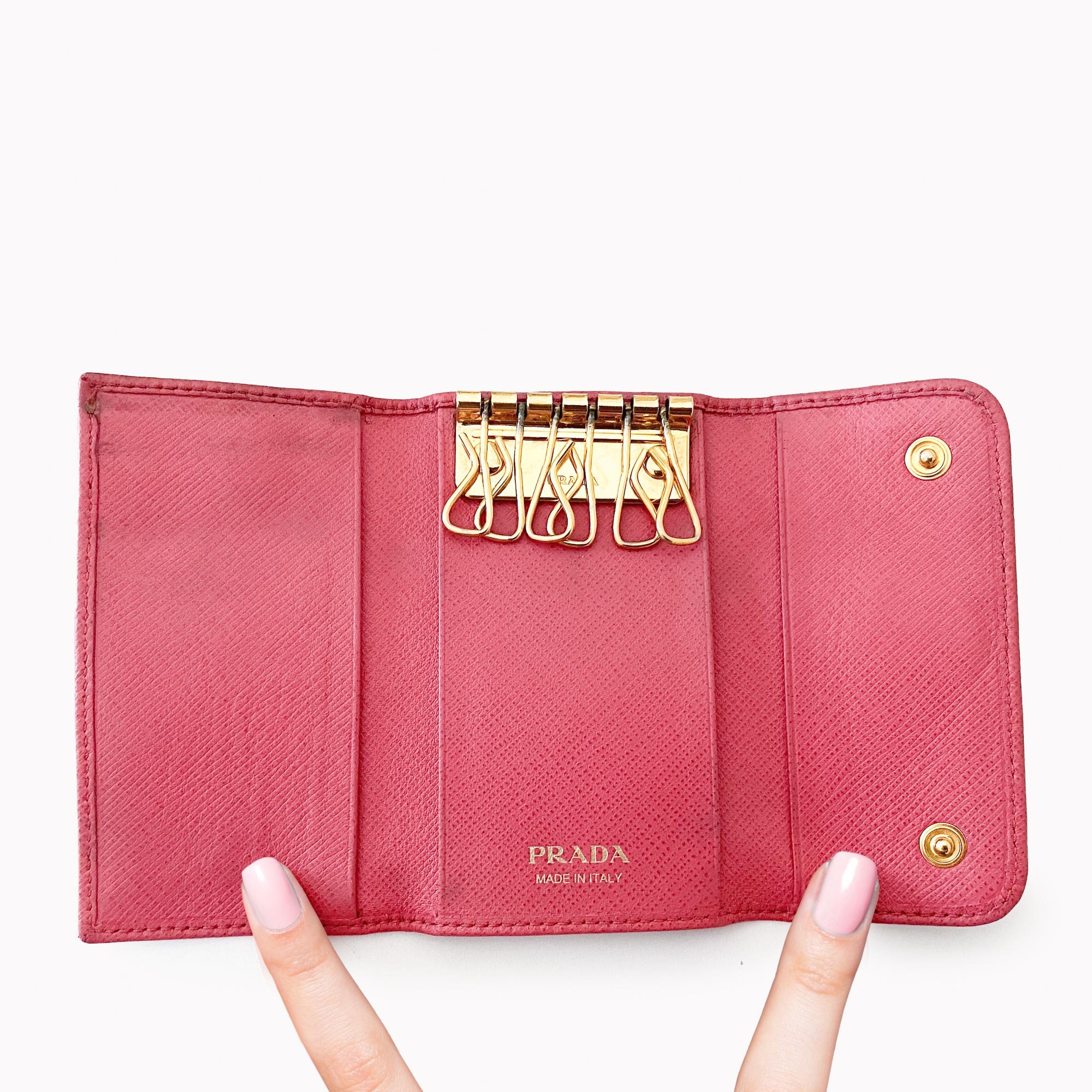 PRADA SAFFIANO キーケースPEONIA 楽天市場】プラダ PRADA キー