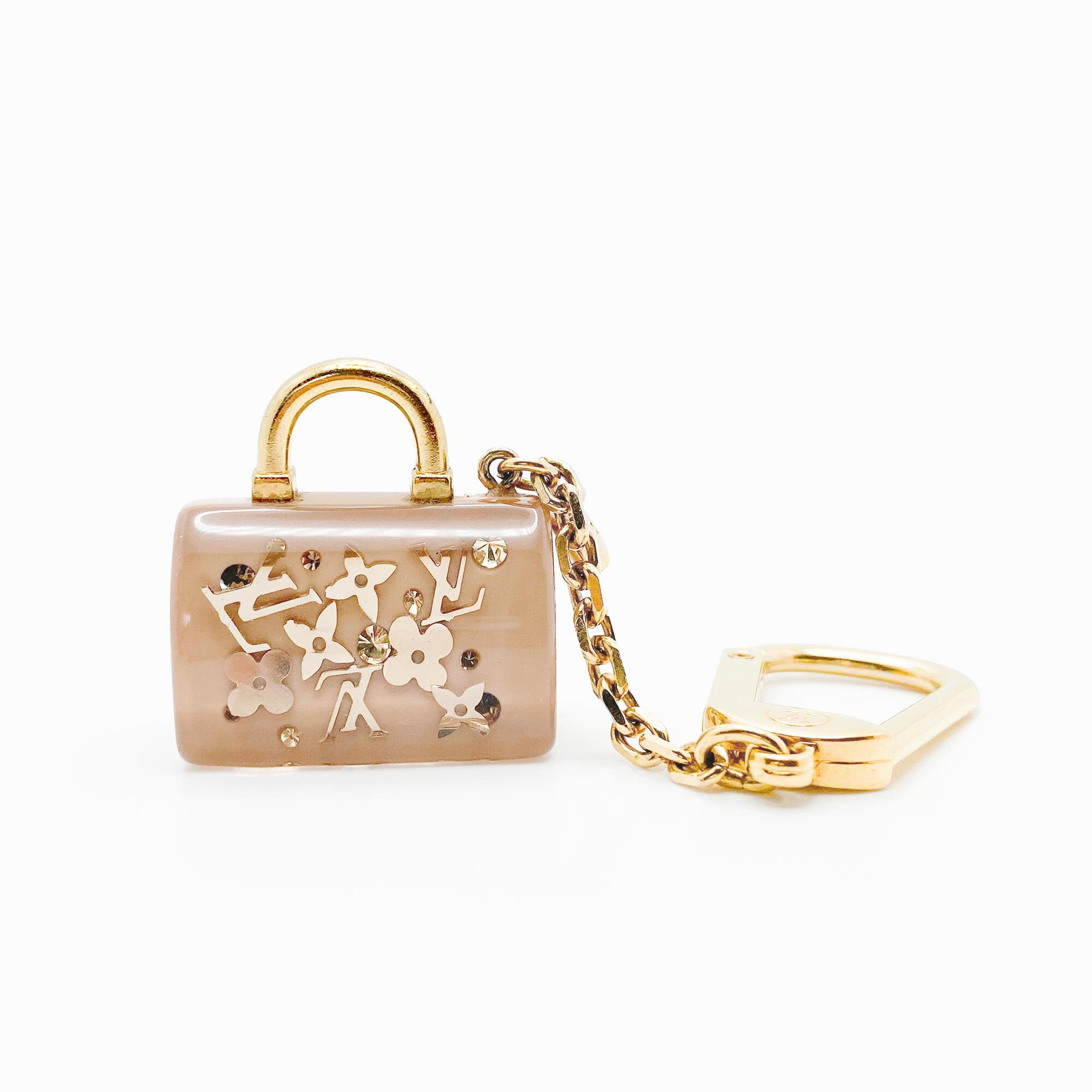 Louis Vuitton M00995 Micro Alma Bag Charm, Brown, One Size