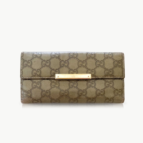 小物 GUCCI Guccishima Long Wallet Ivory GUCCI Gucci Shima Round Zipper Long Wallet 212110 2091 Ivory