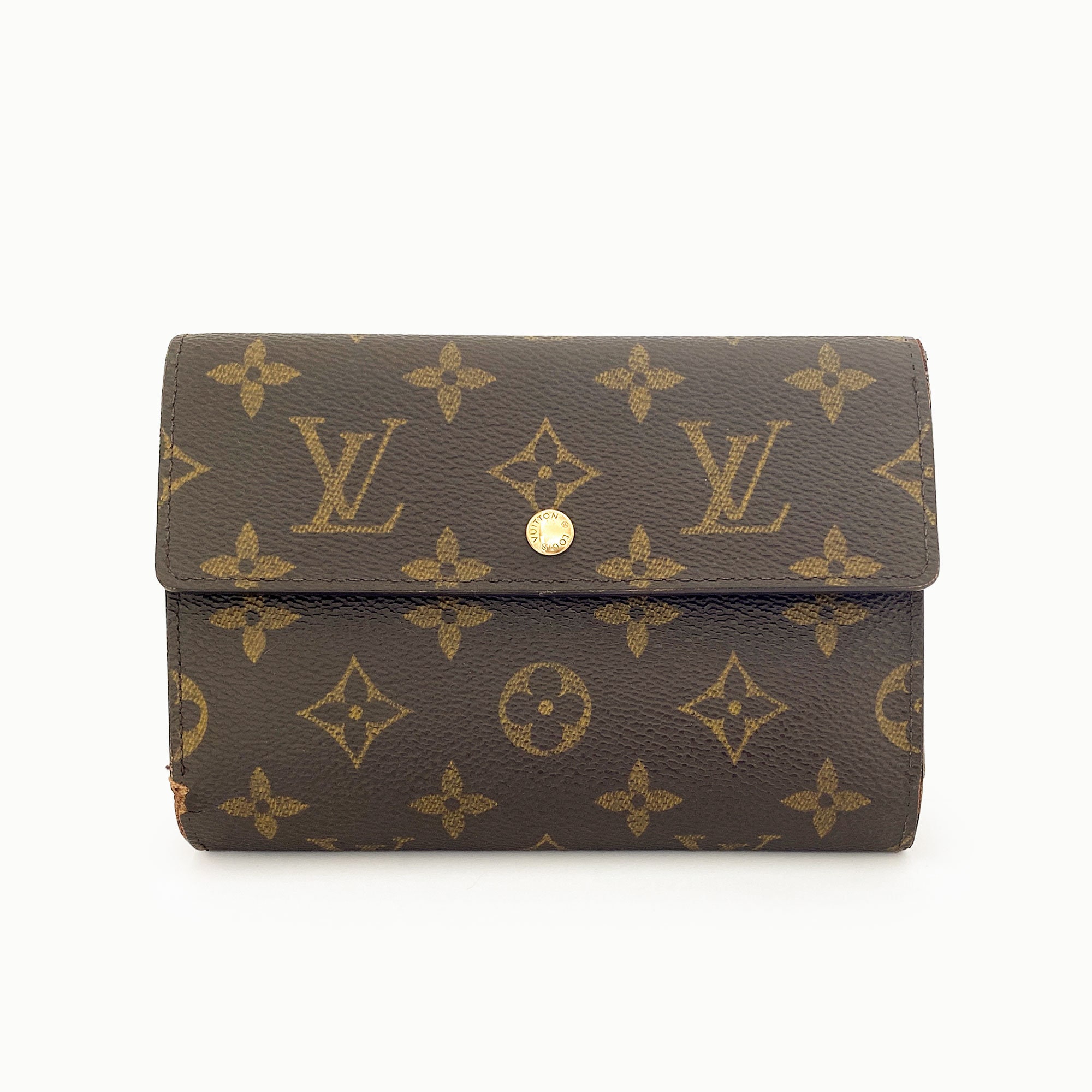 Authentic LOUIS VUITTON Porte Cartes Simple For Vip Card Holder Leather  #W603031