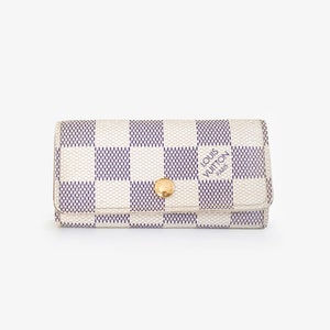 Louis Vuitton Damier Azur Keychain Pochette ID Cardholder