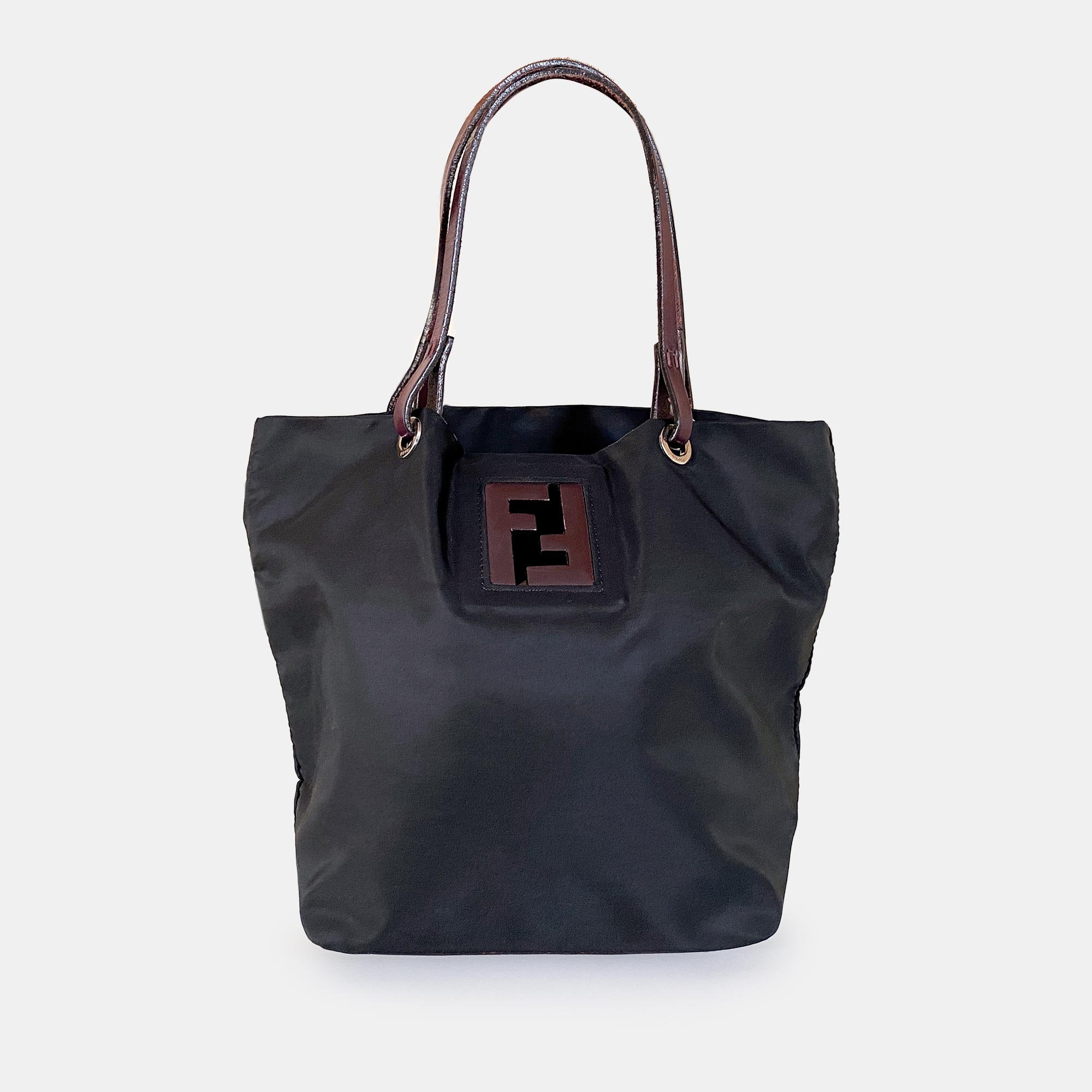 Fendi ff logo bag best sale