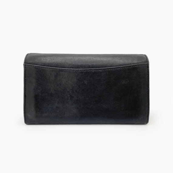 Authentic GUCCI Bamboo Bar Black Leather Card Cas… - image 2