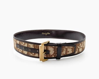 Christian Dior Ceintures Black Beaded Belt Multi Colored - Etsy